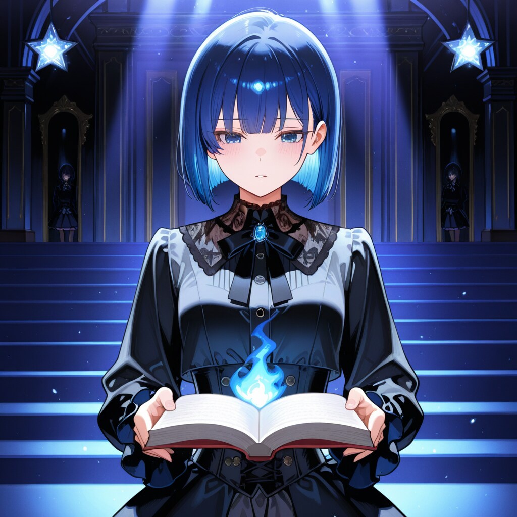 夜の絵本は影で綴られる