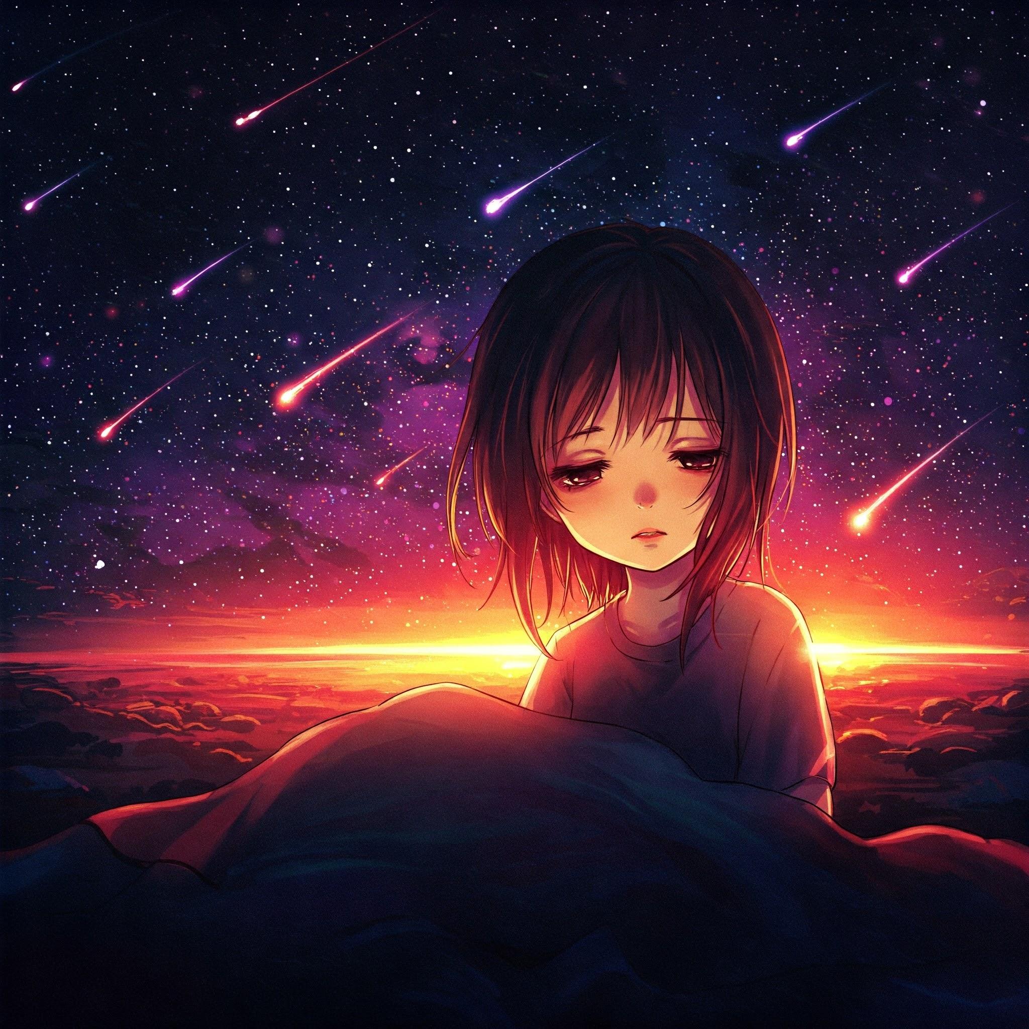 夜と朝の狭間に…