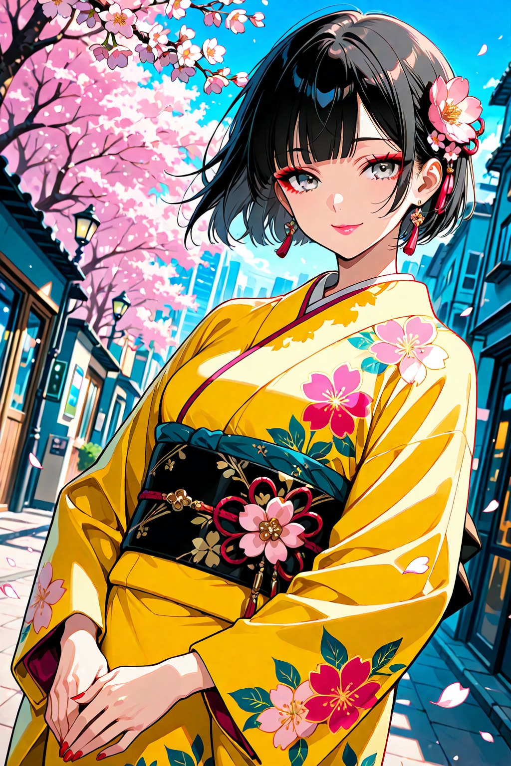 女の子と桜 2026　その２