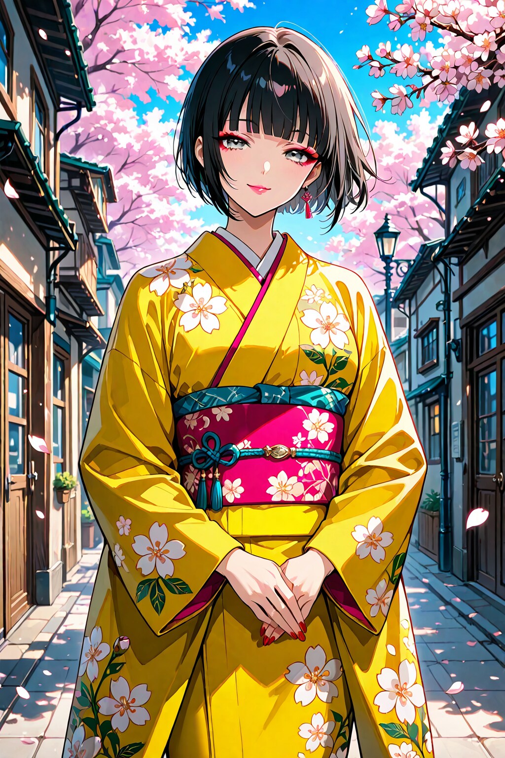 女の子と桜 2026　その２