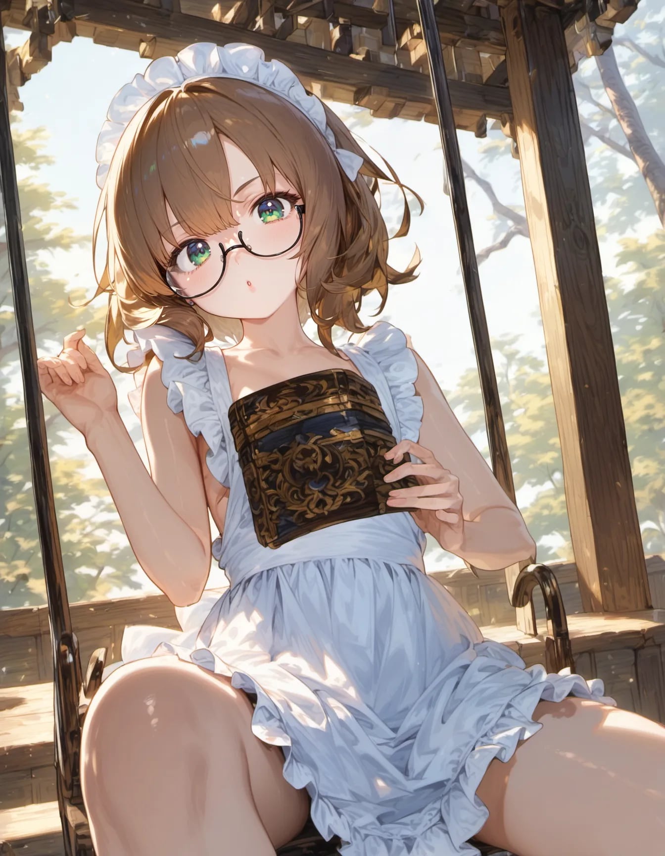 The Maid Who Guarded Forgotten Tomes | の人気AIイラスト・グラビア