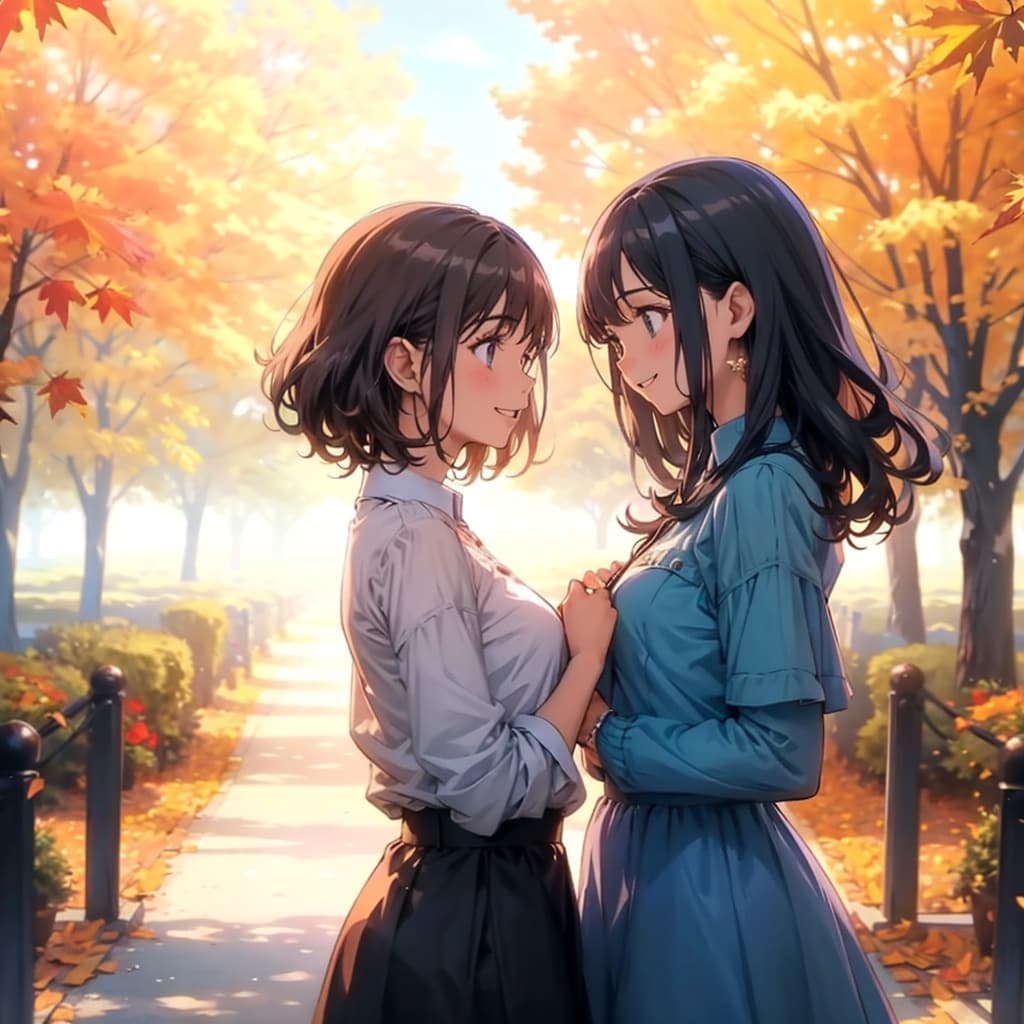 秋の陽のなかで