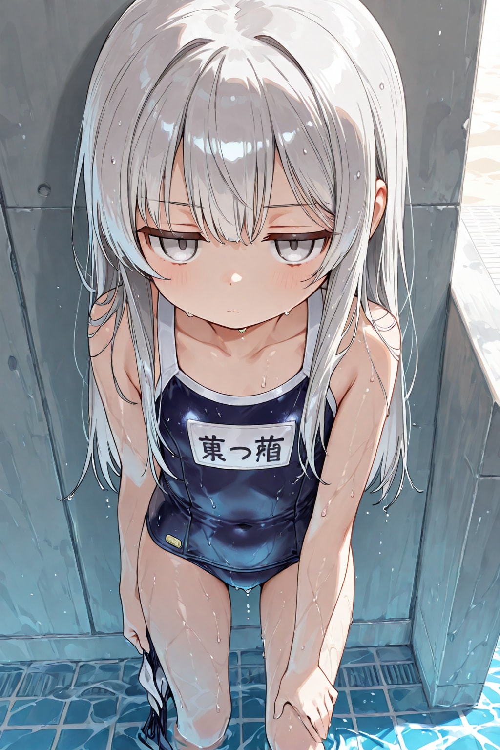 銀髪っ子
