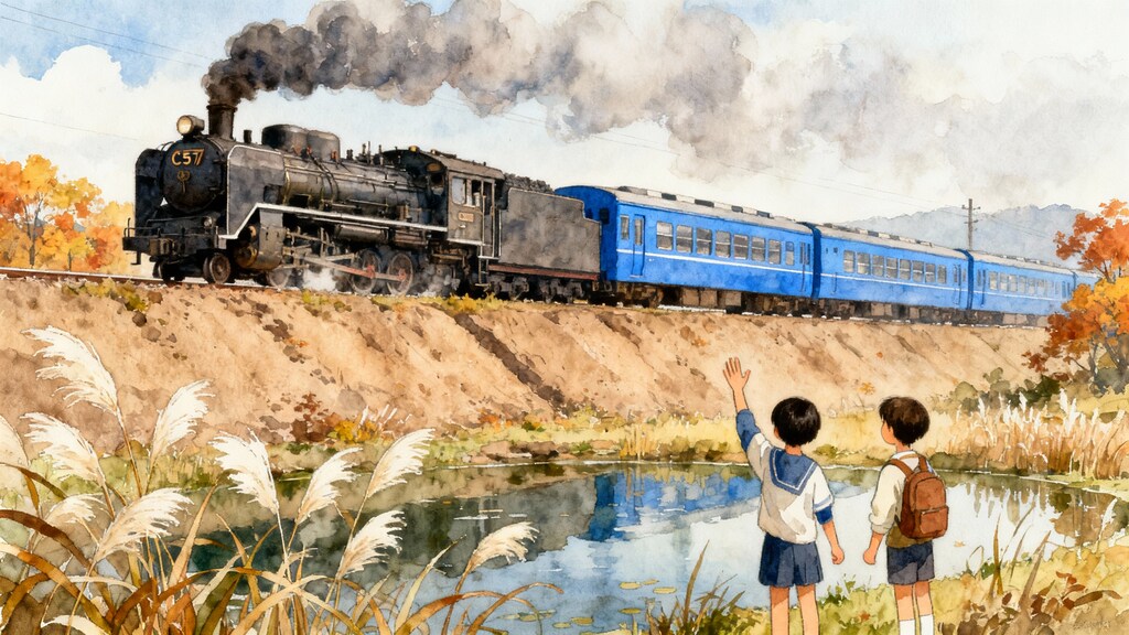 10/14鉄道の日、C57貴婦人
