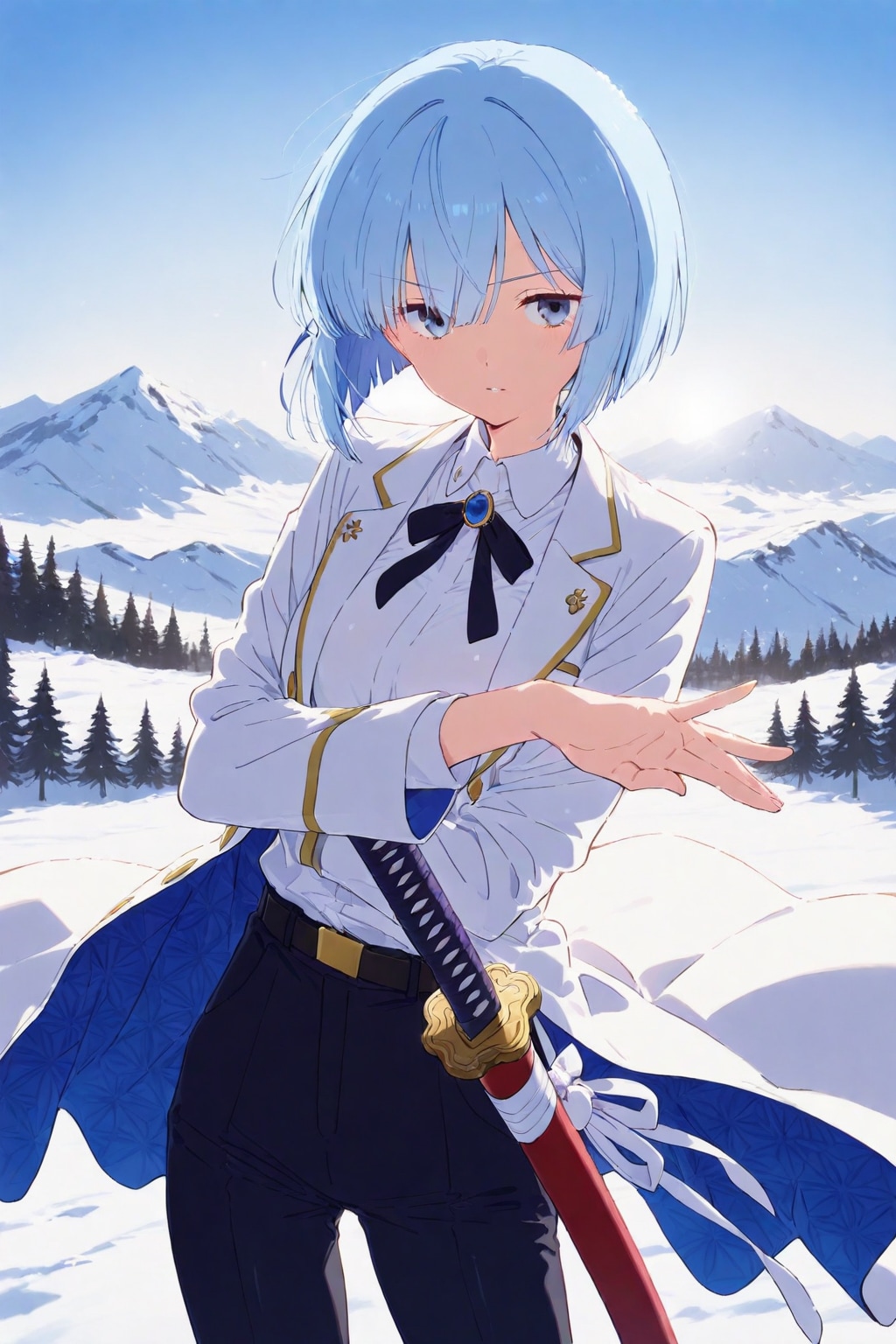 さて、我と共に来るのか？どっちだ？