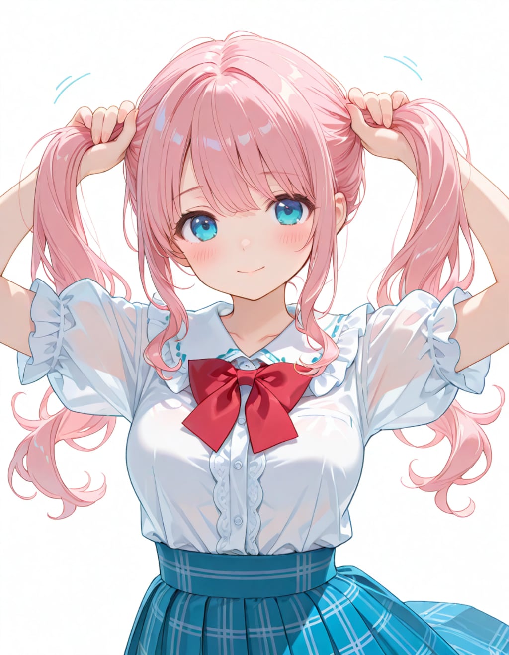 あの子と一緒に手ツインテ