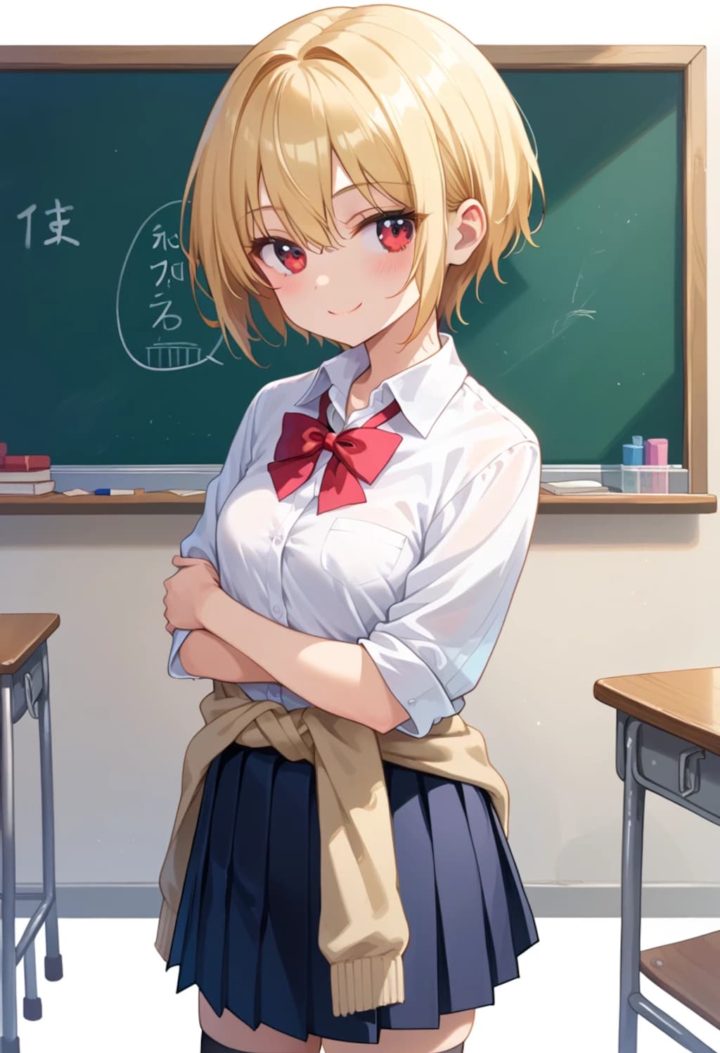 腰巻きカーディガン