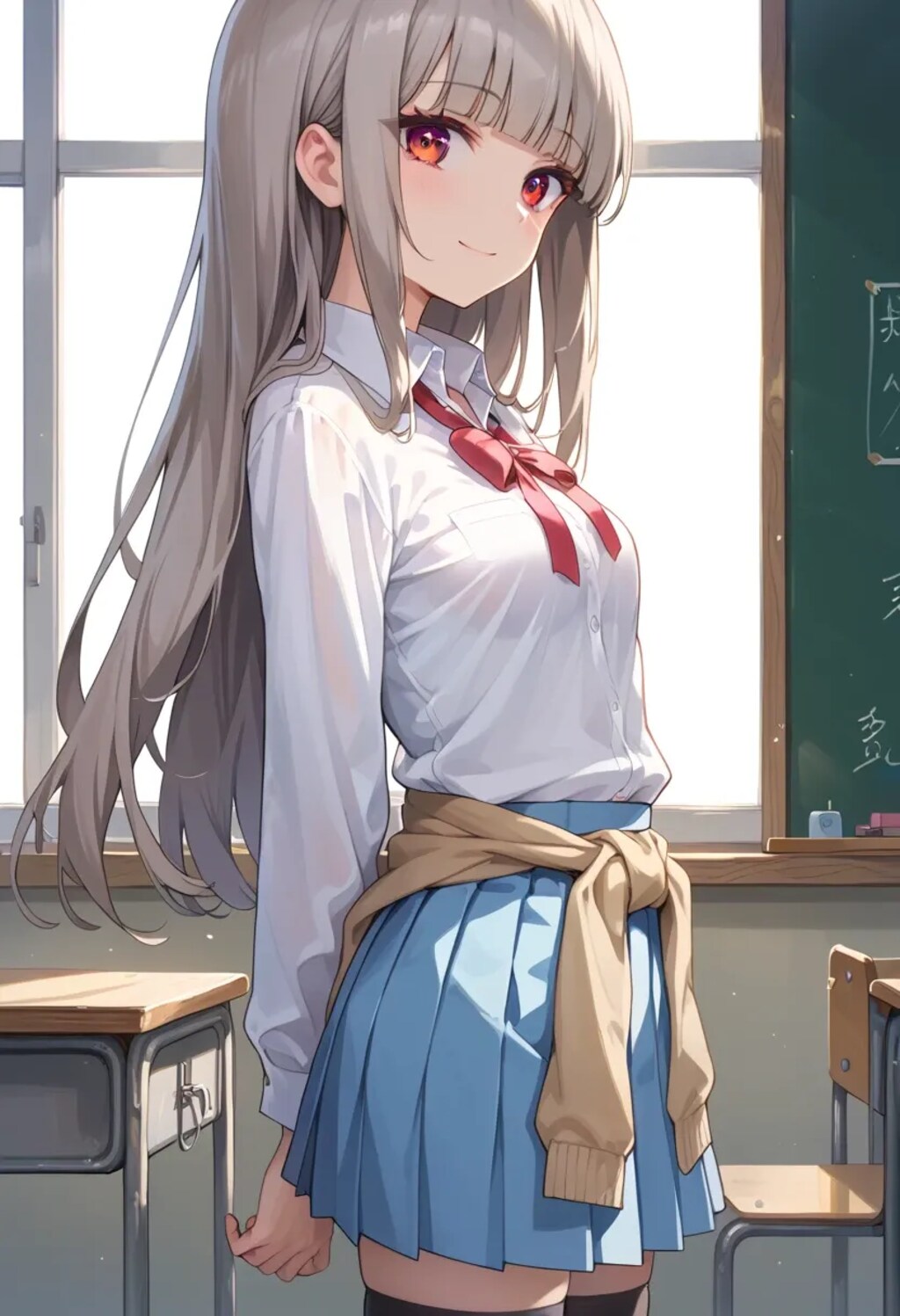 腰巻きカーディガン