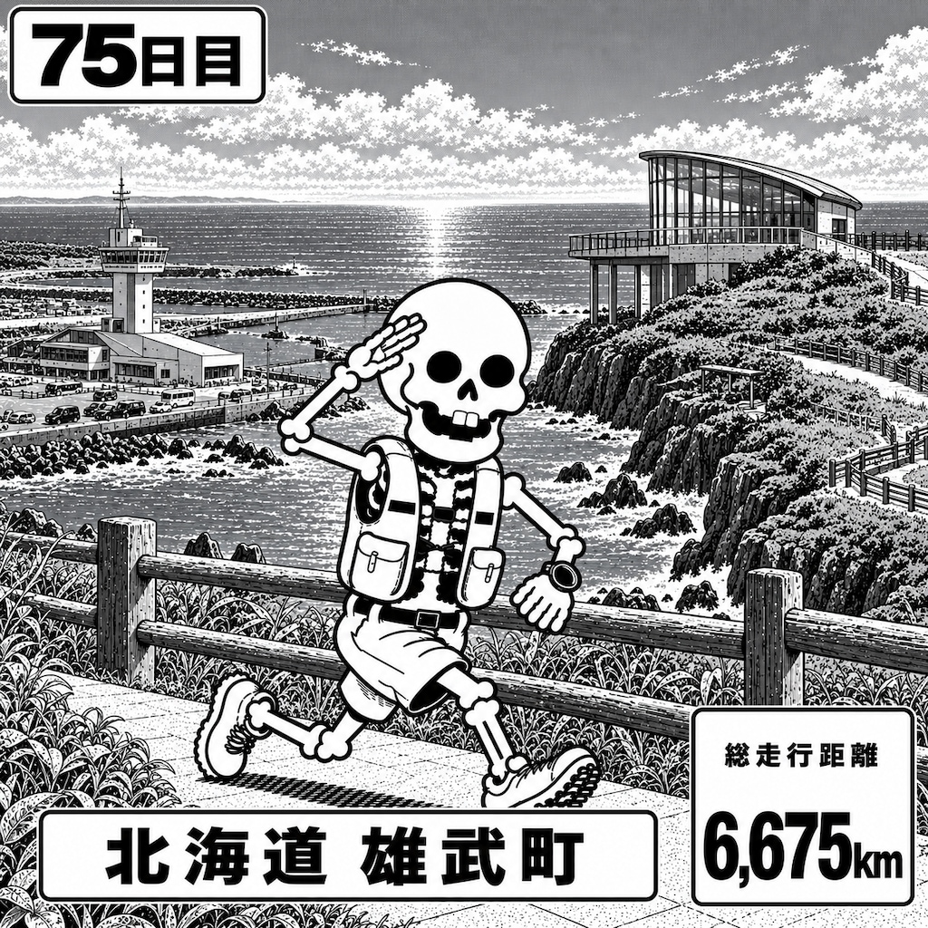 北海道雄武町に到着