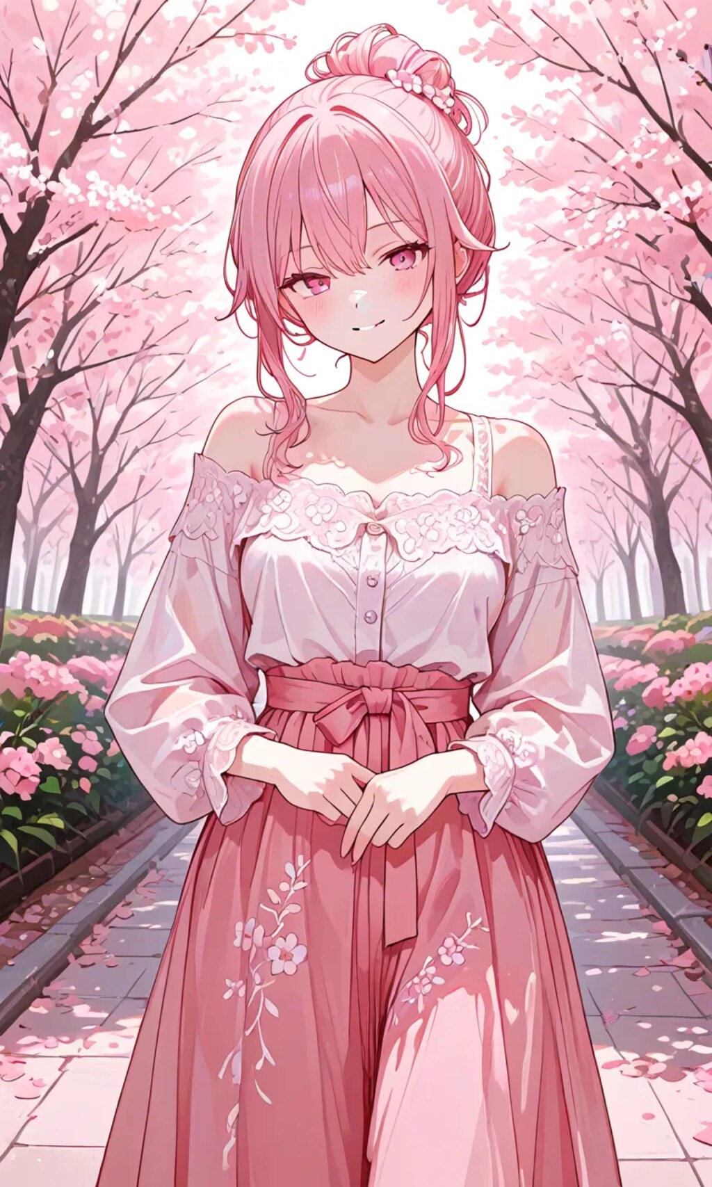 桜咲く季節の怪しいお姉さん
