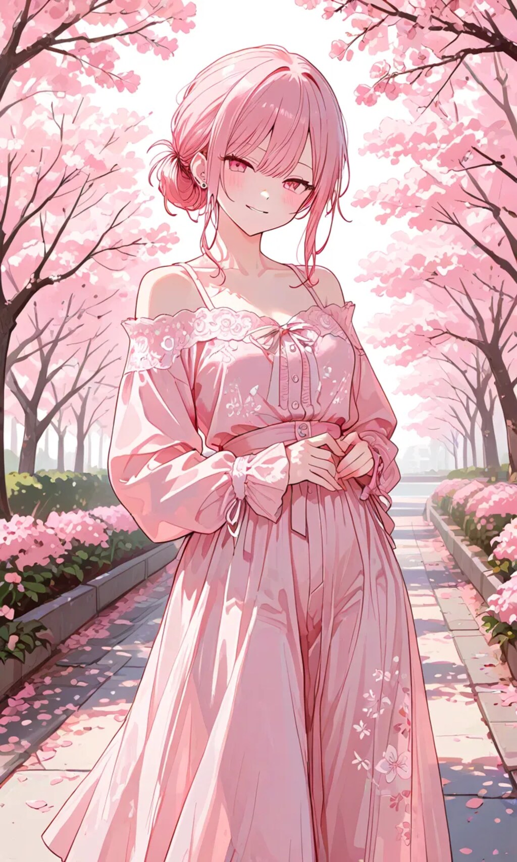 桜咲く季節の怪しいお姉さん