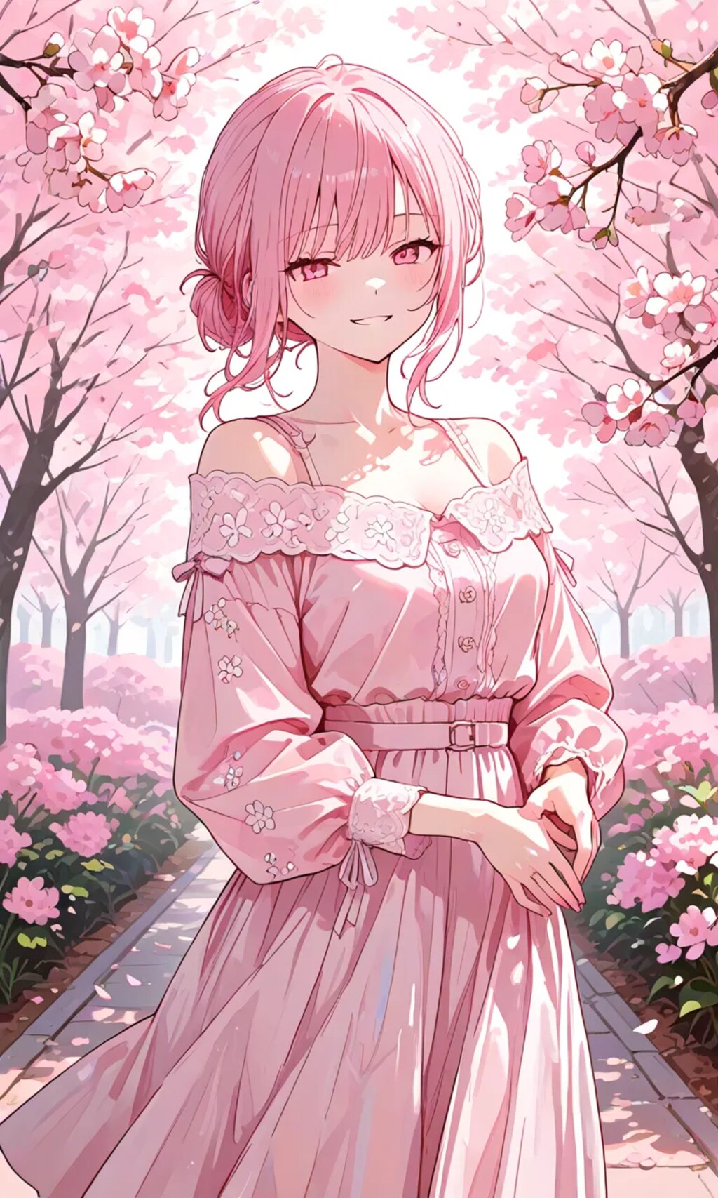 桜咲く季節の怪しいお姉さん