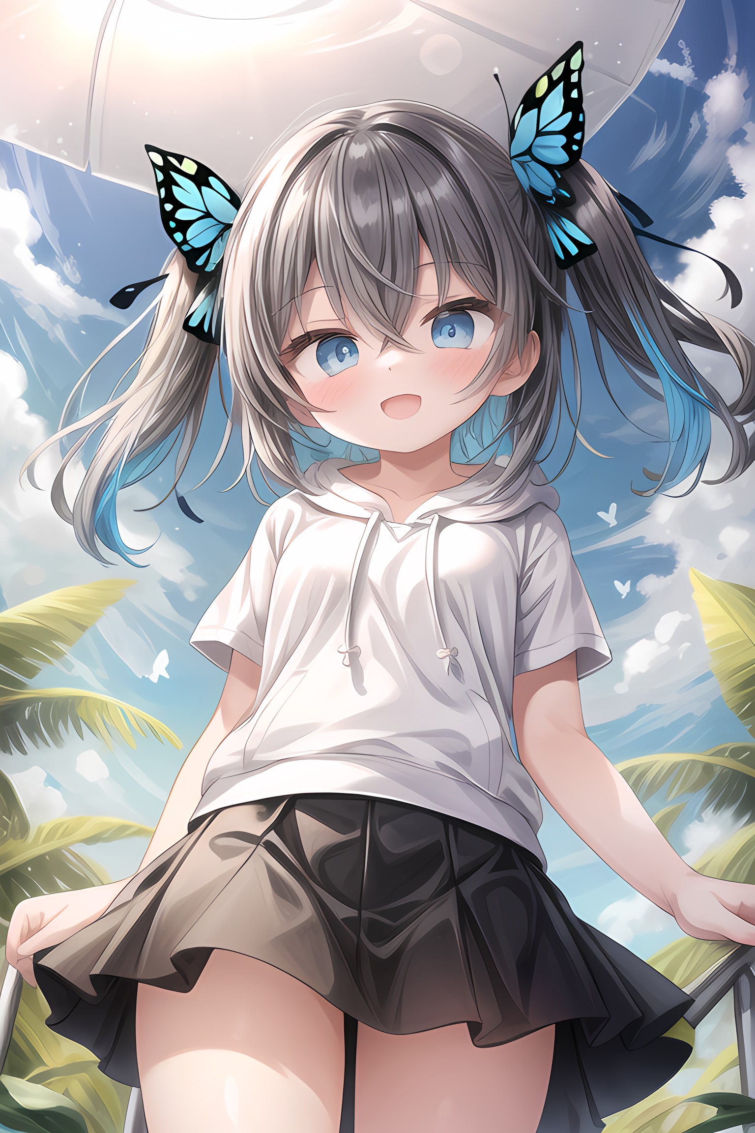 「蝶」「夏」「催」 | の人気AIイラスト・グラビア