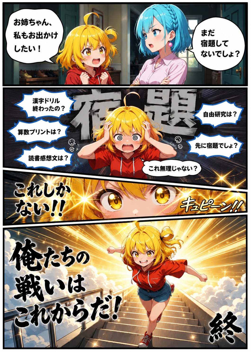 打ち切りEND！