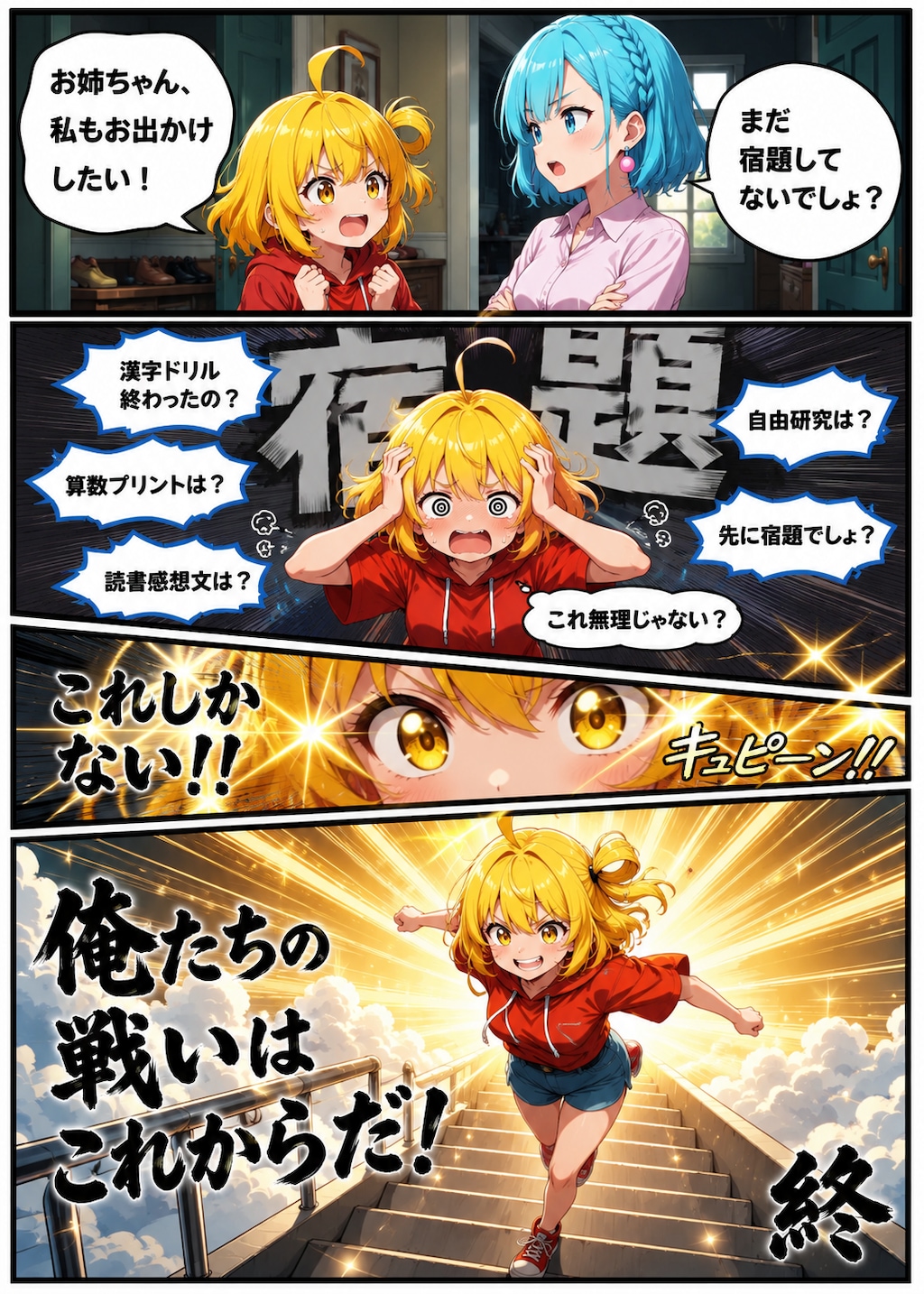 打ち切りEND！