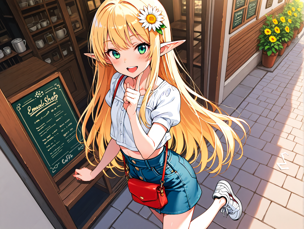 エルフ３の試着＃４