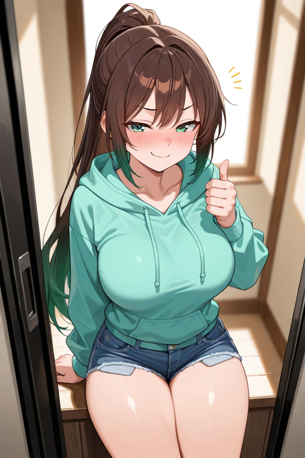 549 ポニテボーイッシュ