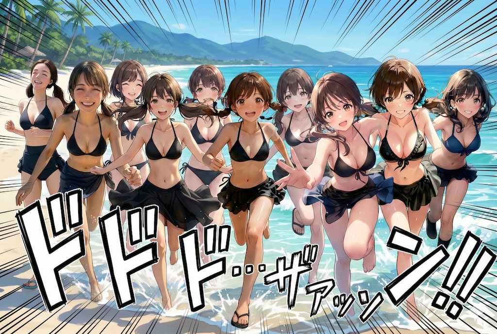 【8日目/最終日：全モデルOK!】日替わりちちぷい生成・いよいよラスト！