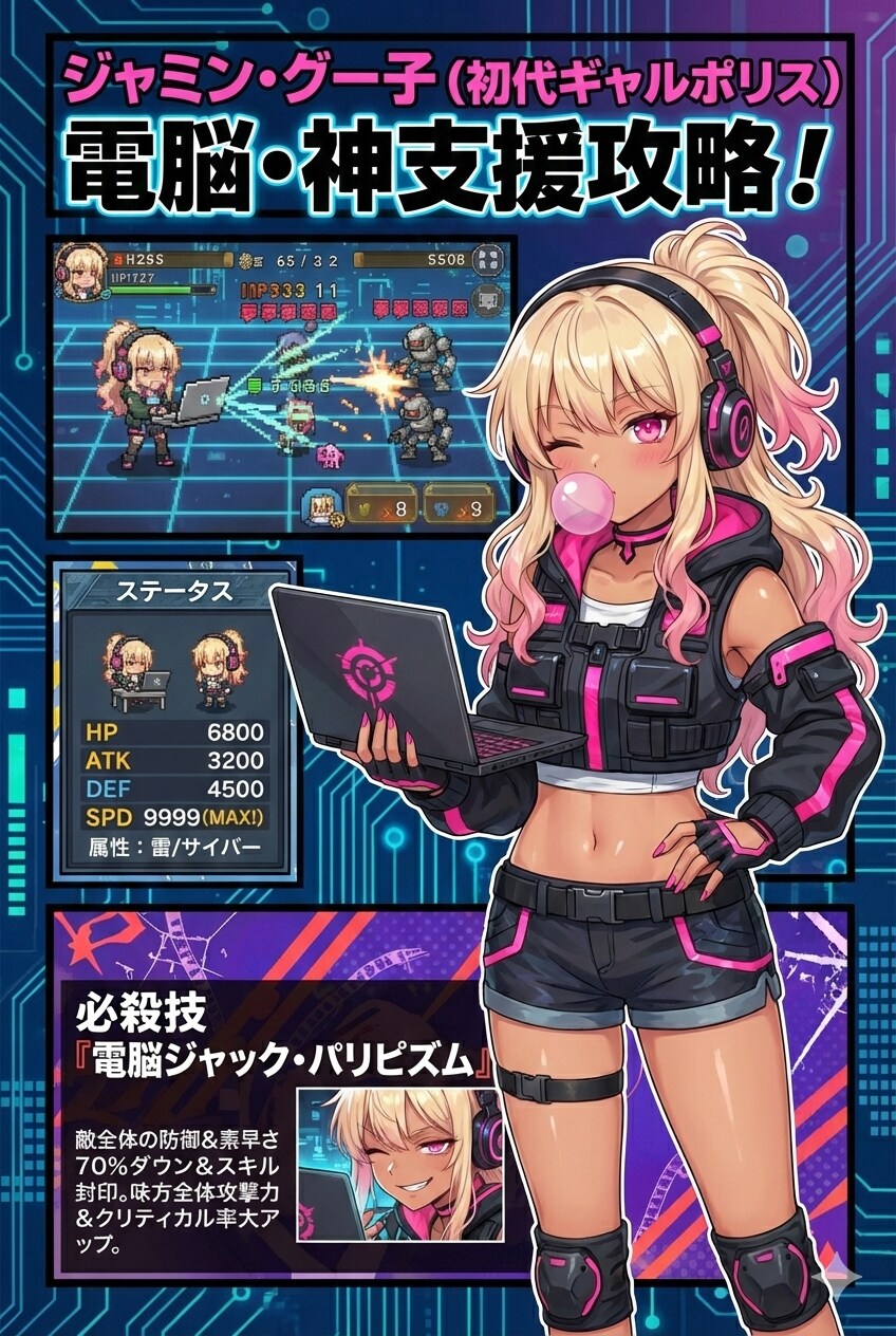 ジャミン・グー子神支援攻略！