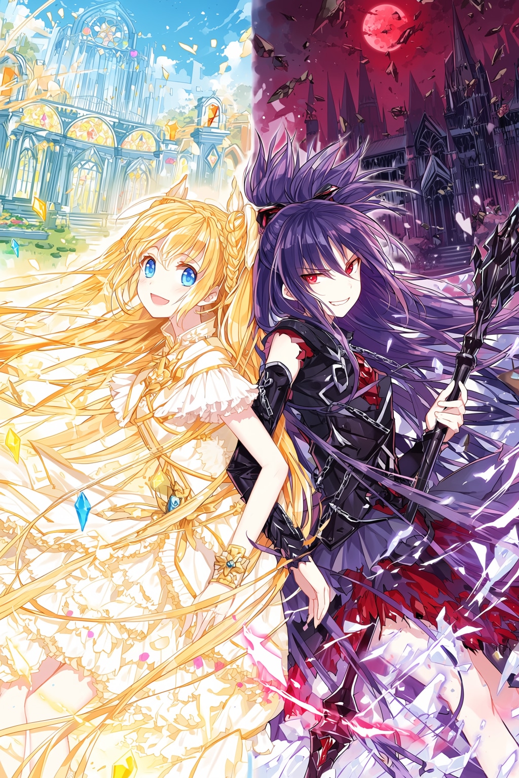 光と闇の魔法少女