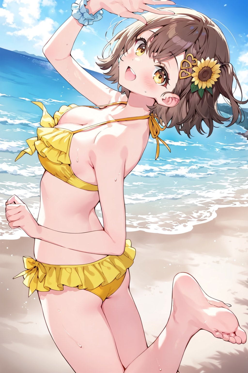 水着の彼女