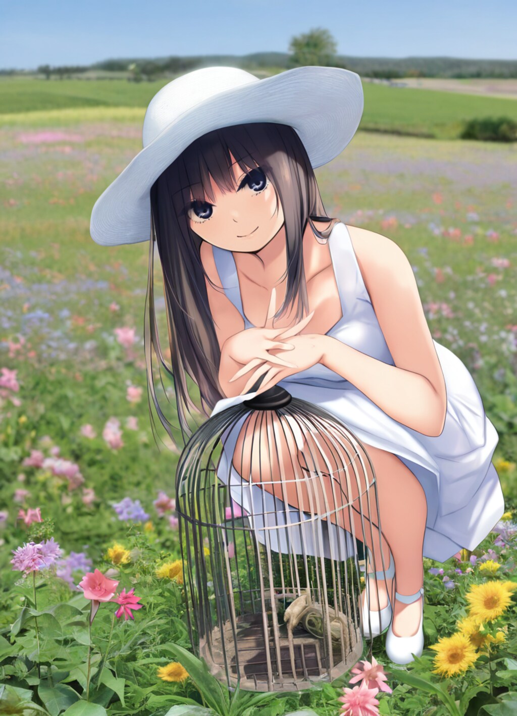 写真からスタイルloraを使ってアニメ風に
