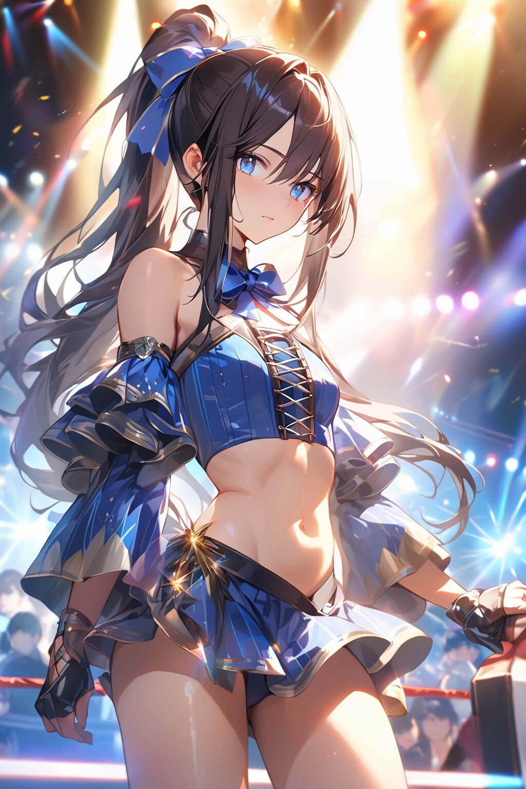 アイドルレスラー天宮麗音 | の人気AIイラスト・グラビア