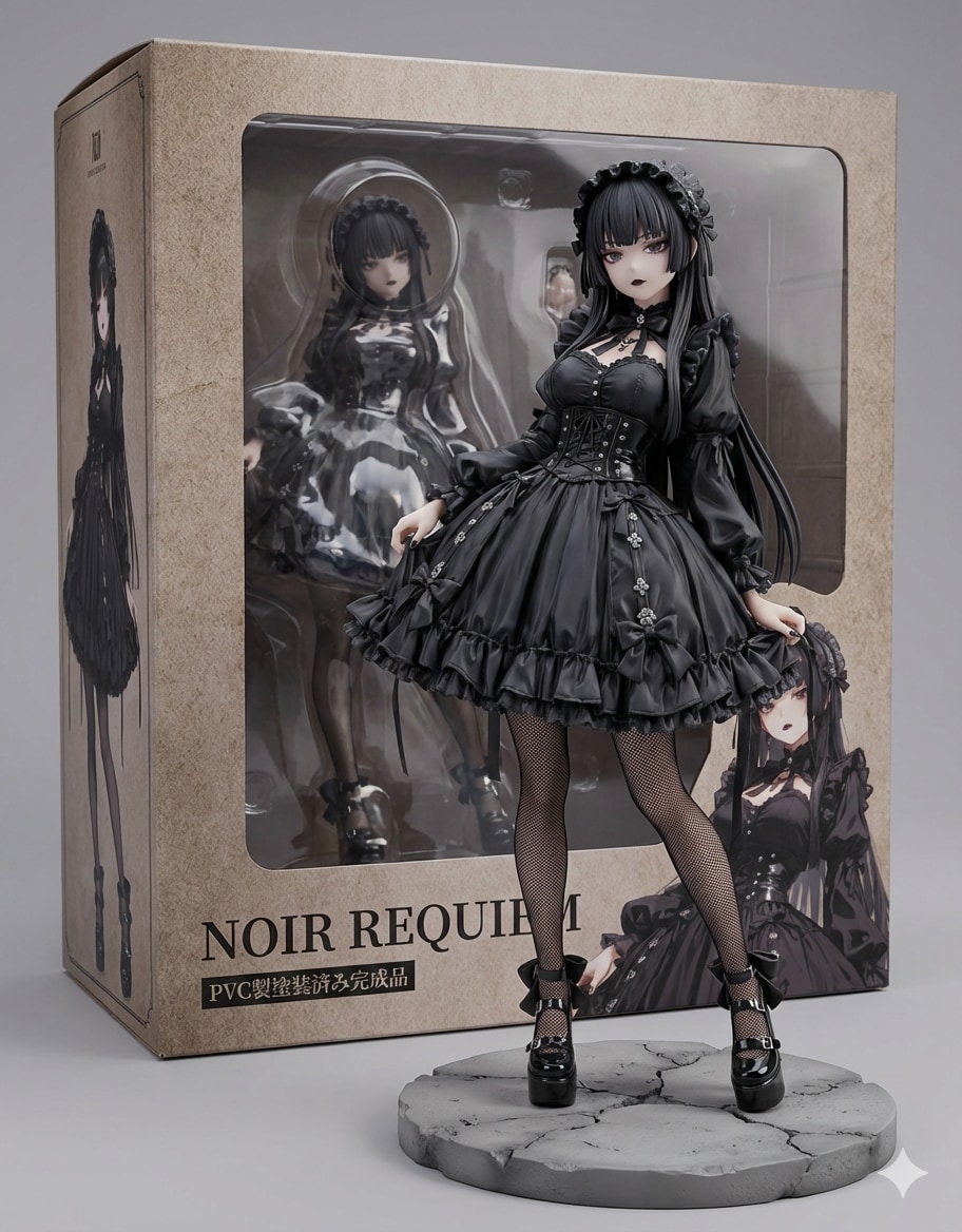 ♰NOIR REQUIEM♰ | の人気AIイラスト・グラビア