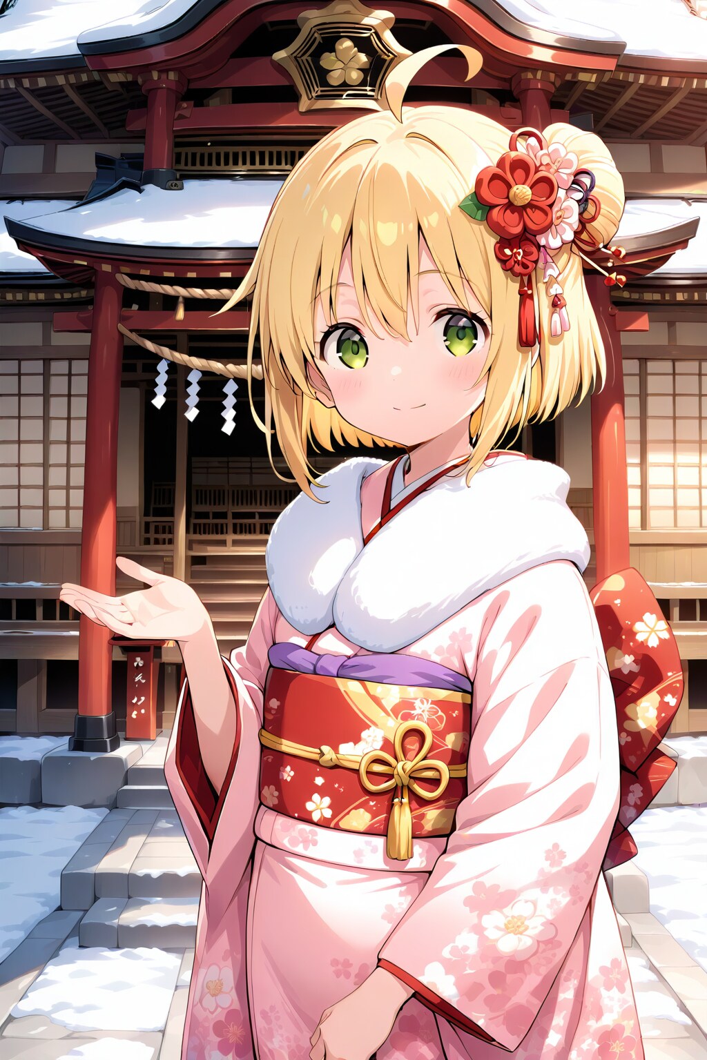 初詣 | の人気AIイラスト・グラビア