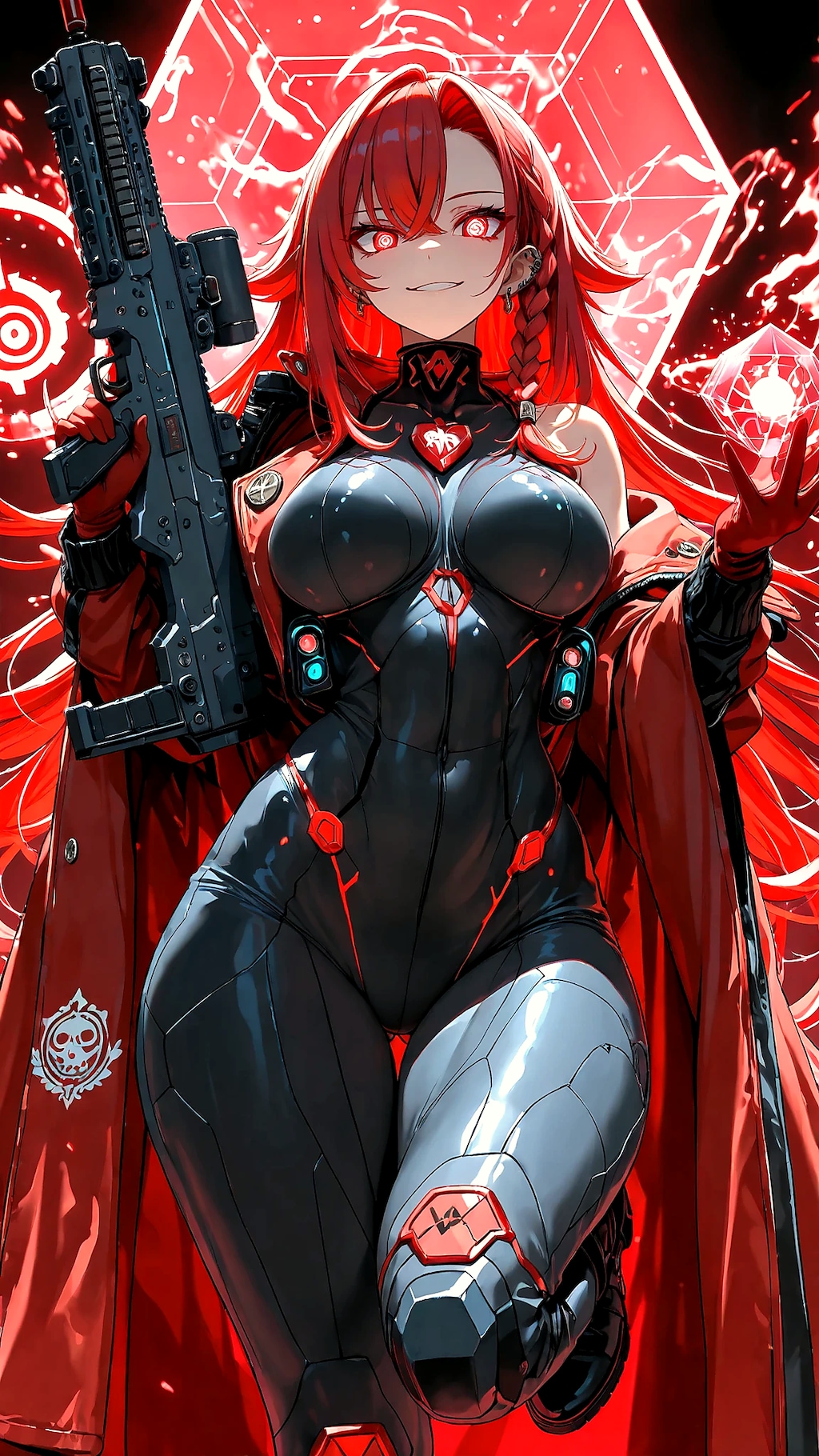 Scarlet Voss – Elite Electronic Warfare Commander