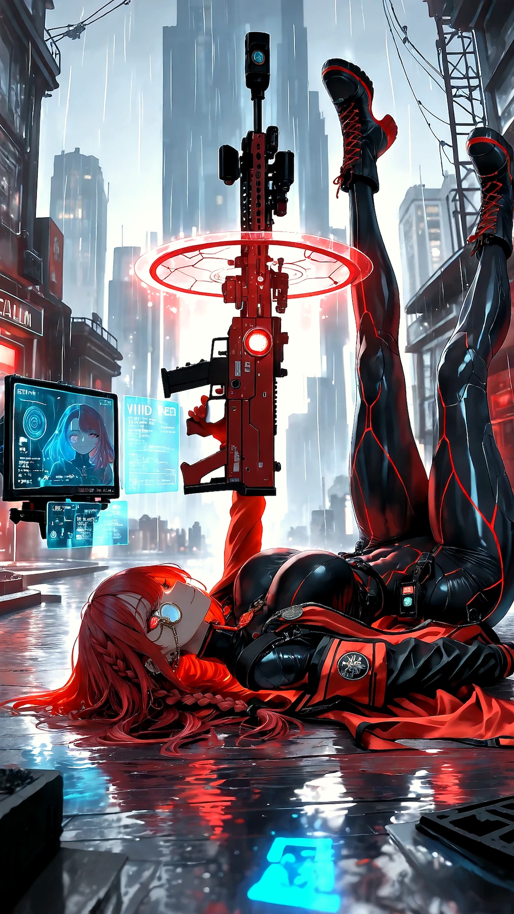 Scarlet Voss – Elite Electronic Warfare Commander