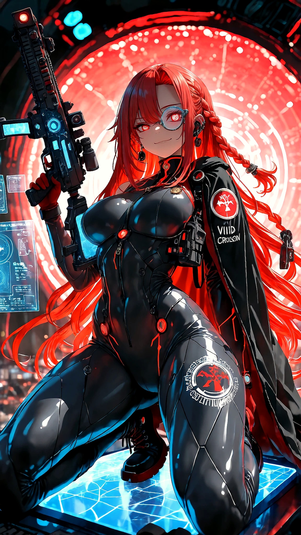 Scarlet Voss – Elite Electronic Warfare Commander
