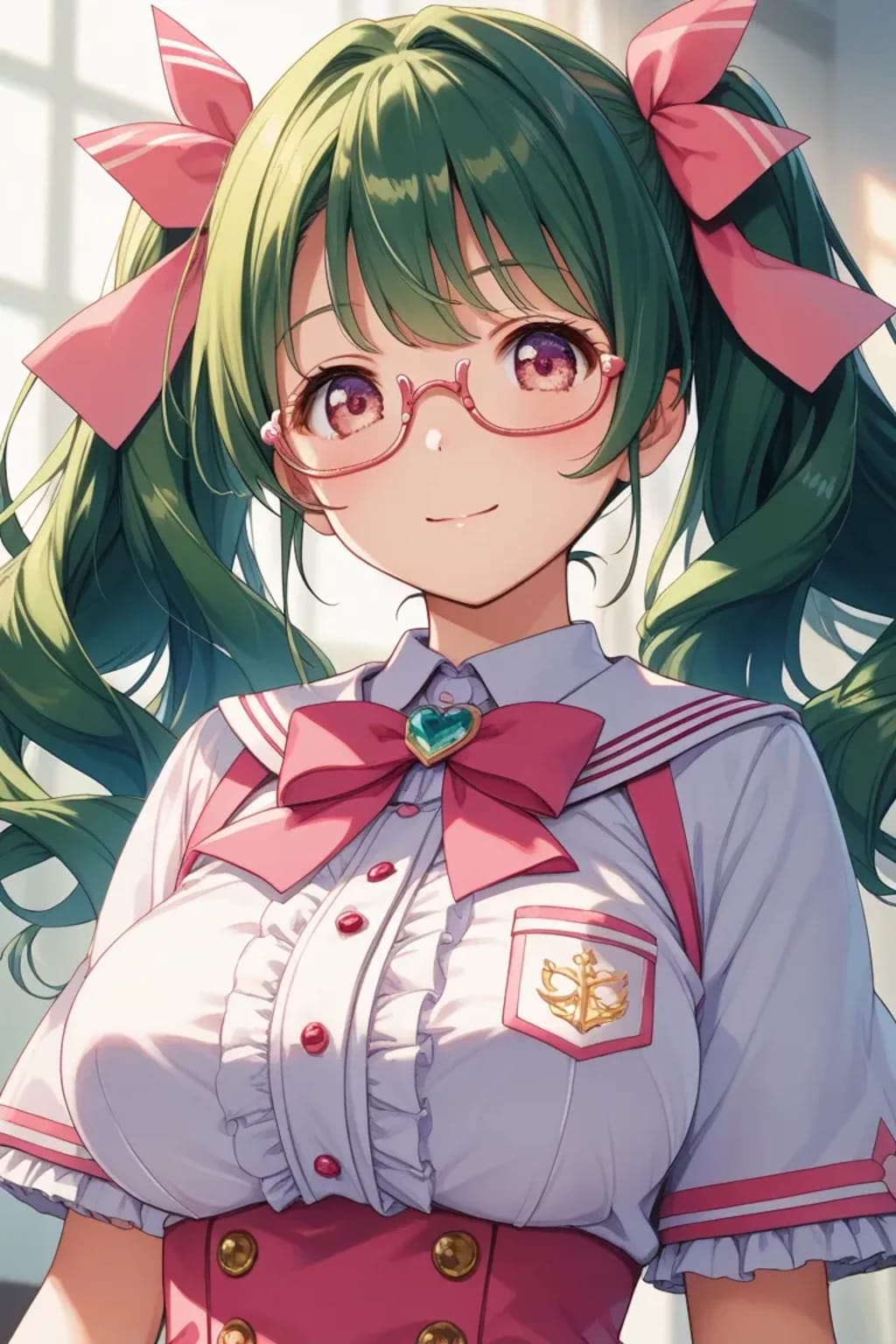 メガネをかける👓Lunaちゃん