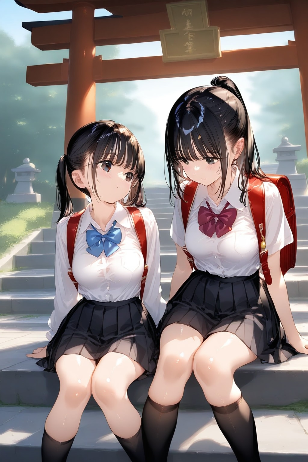 下校途中のおしゃべり