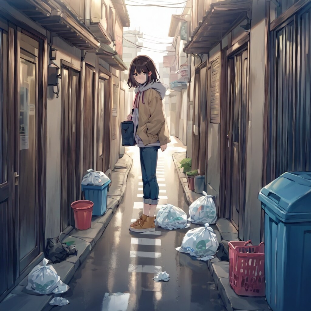 ゴミ袋売り切れ | の人気AIイラスト・グラビア