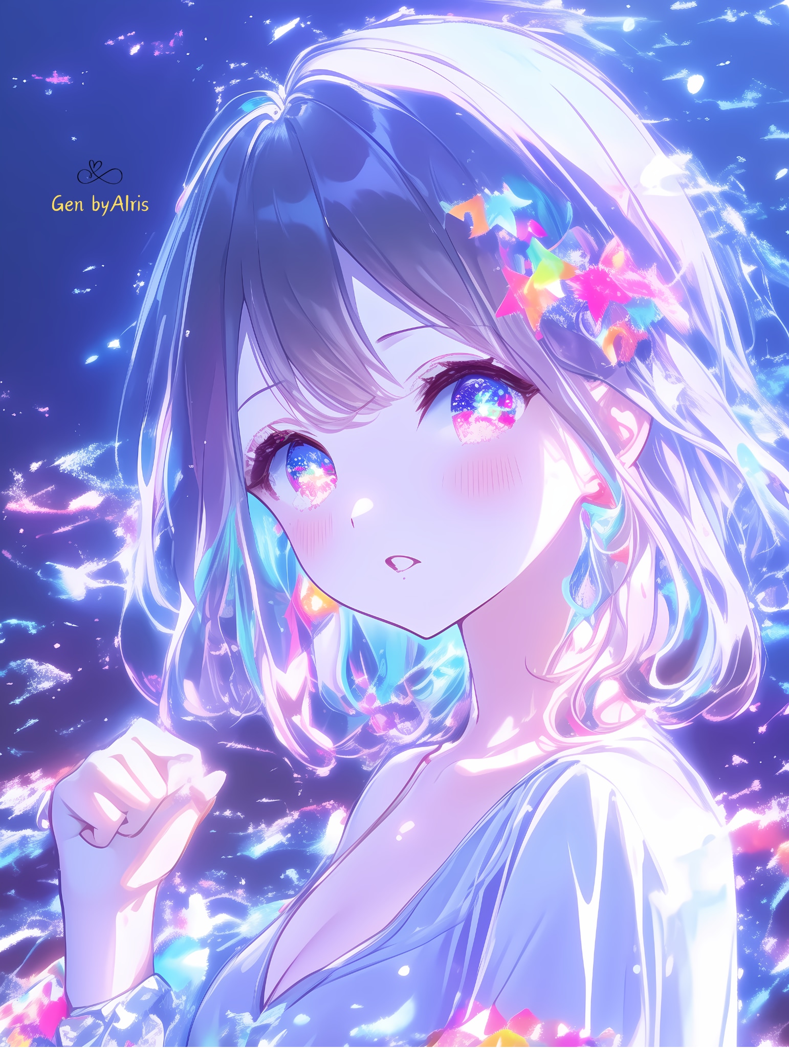 Good night🩵 | の人気AIイラスト・グラビア