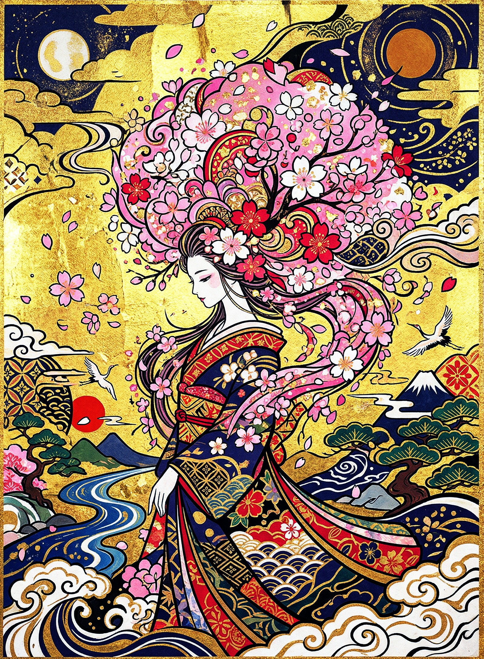 桜姫 | の人気AIイラスト・グラビア