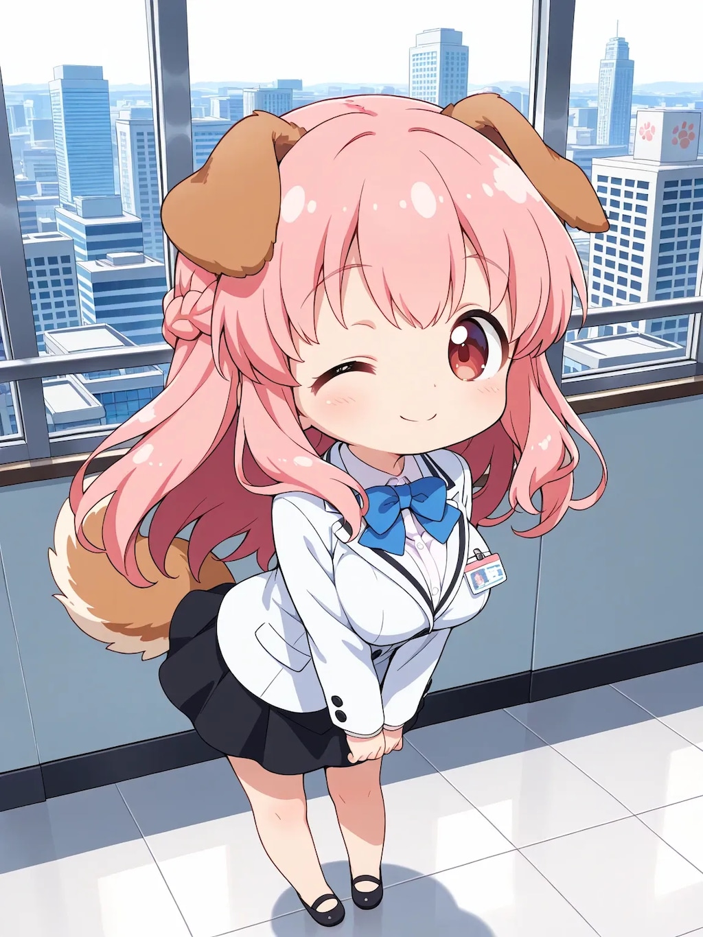 受付担当りな