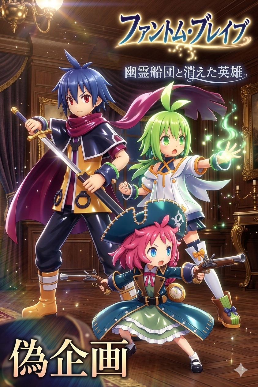 ファントムブレイブ　幽霊船団と消えた英雄 | の人気AIイラスト・グラビア