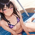 【本日の板野ちゃん】「ビーチバレー、ちょっと疲れたね♪」 3枚目
