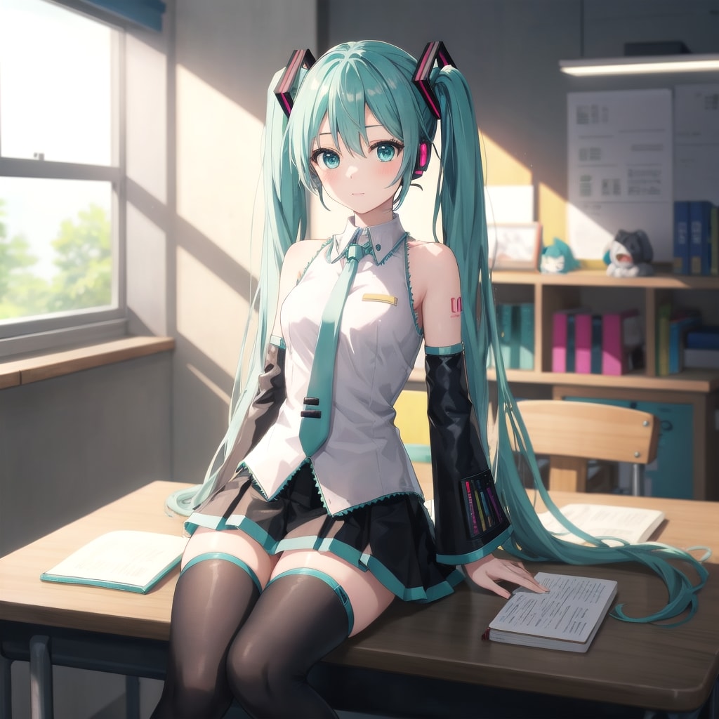 V4B 初音ミク | の人気AIイラスト・グラビア