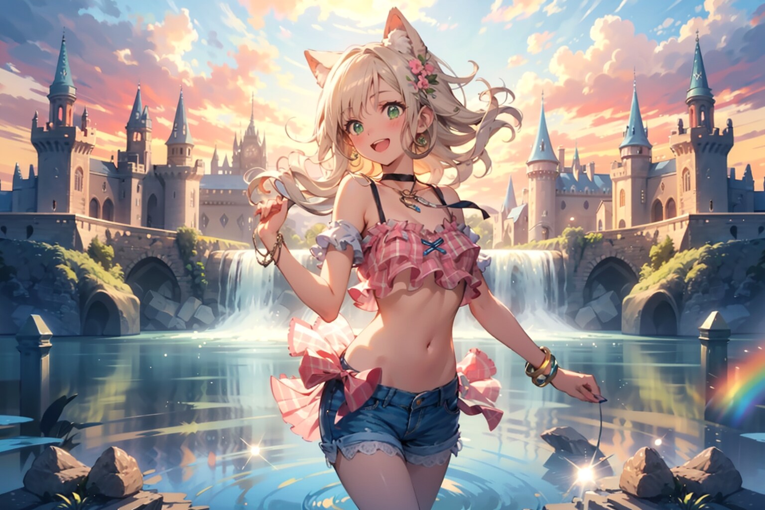 Cute Cat Girl Dress-Up