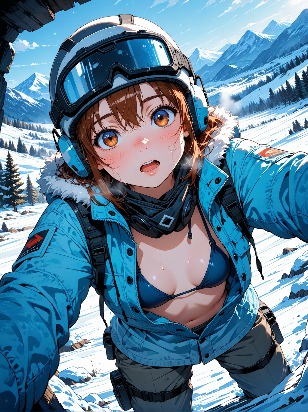 雪山