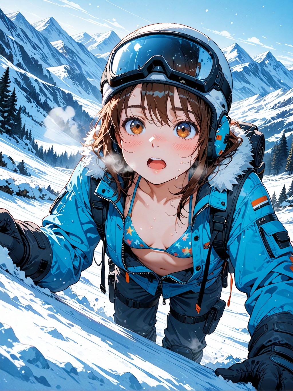雪山