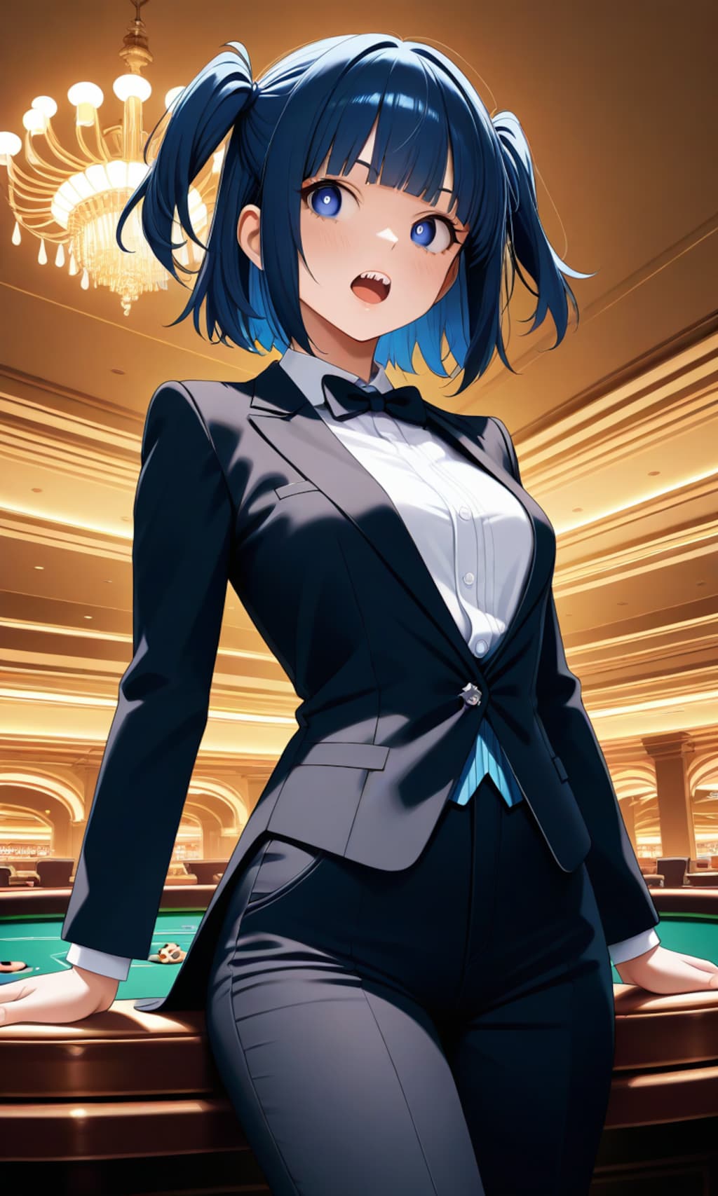 アニキ、甘いものを賭けるんだよ