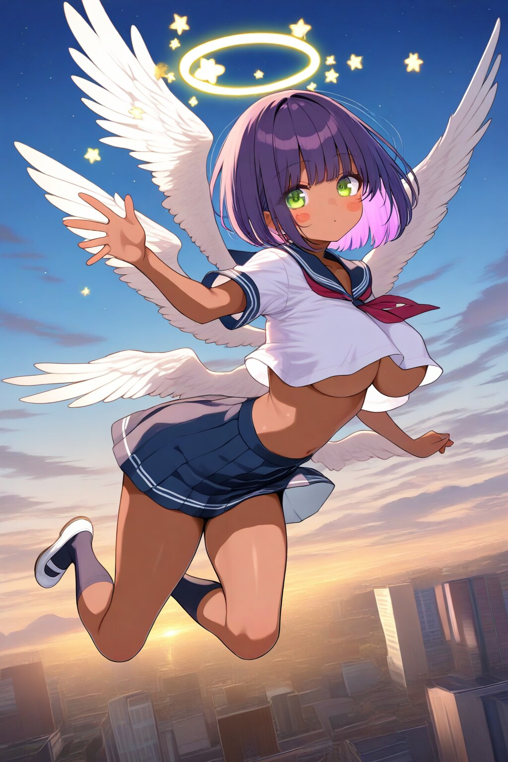 14 何故か叡智になる日焼けっ子天使