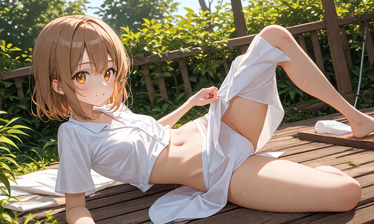 森の中で