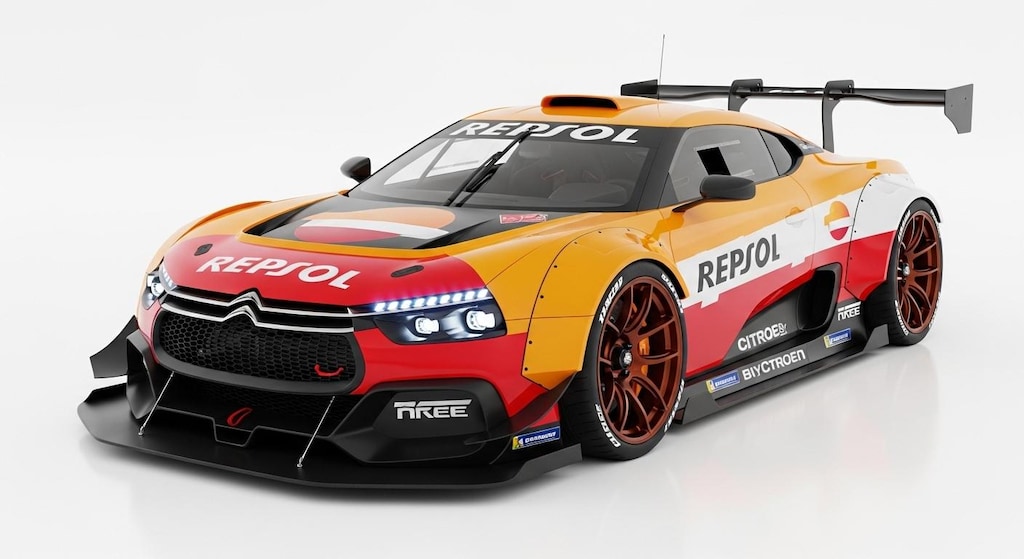レプソルシトロエンビジョングランツーリスモレーシングカー