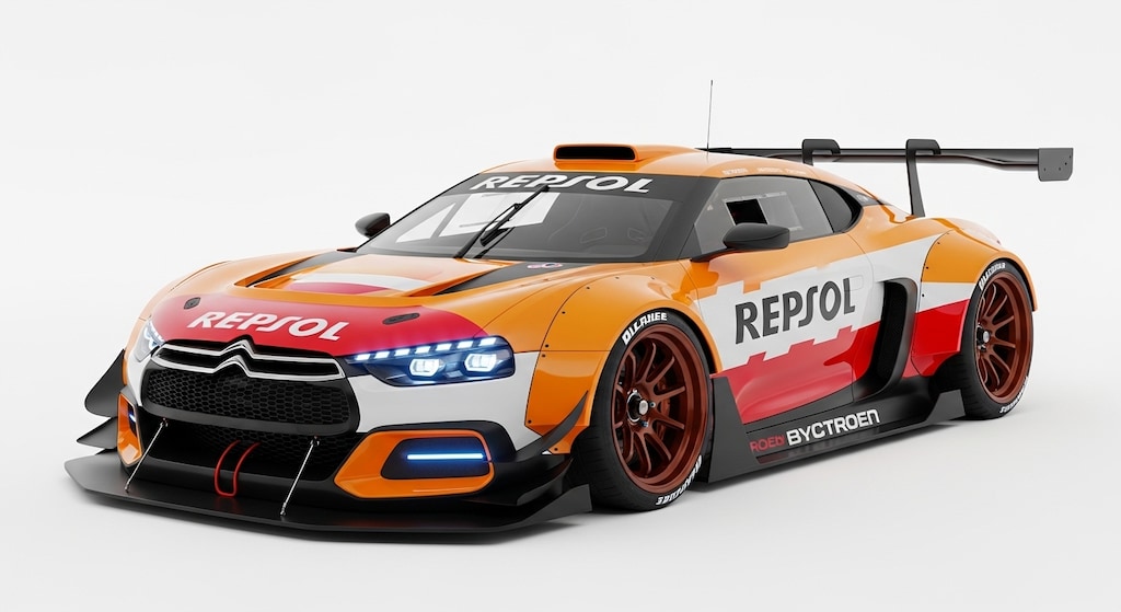 レプソルシトロエンビジョングランツーリスモレーシングカー