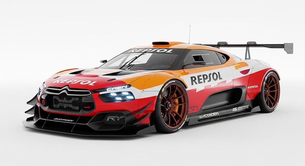 レプソルシトロエンビジョングランツーリスモレーシングカー